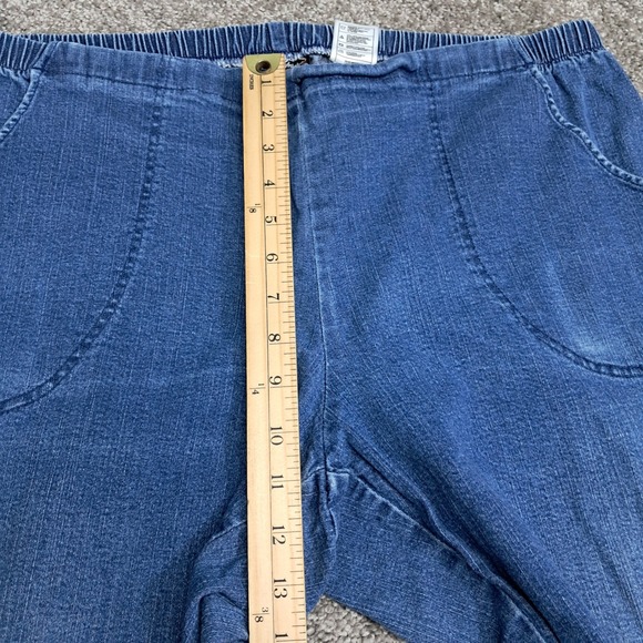 Just My Size JMS Classic Comfort Stretch Pull On Denim Jeans Petite 2X 18W 20W - Picture 7 of 10